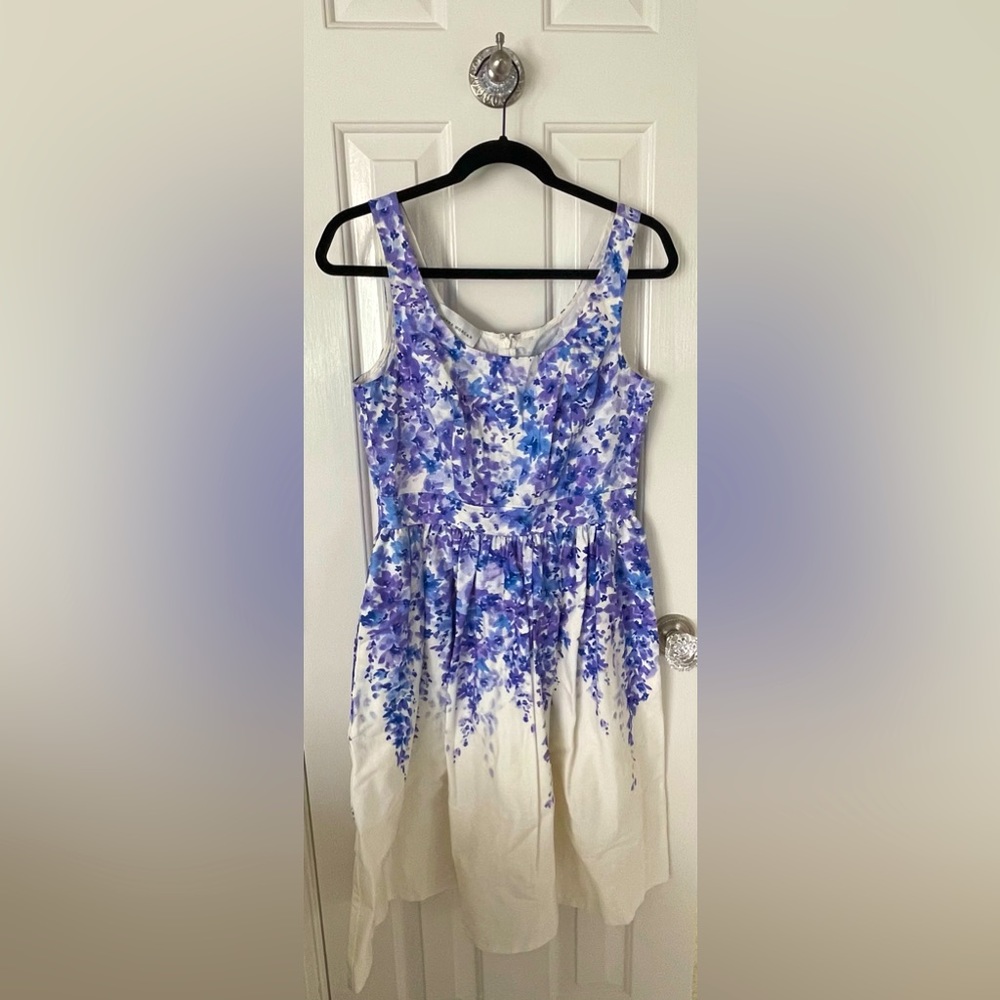 Donna Morgan Floral Ombré Dress